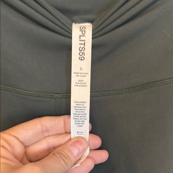 Splits59 Green High Waisted Leggings - Picture 2 of 7